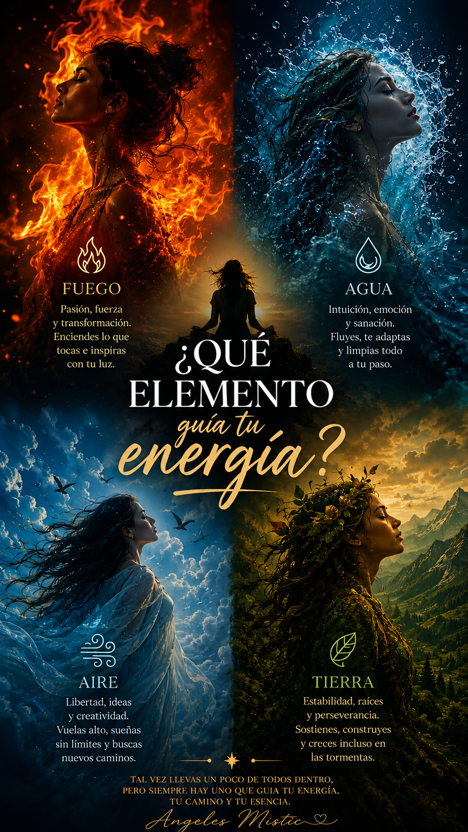 Descubre que elemento guia tu energia