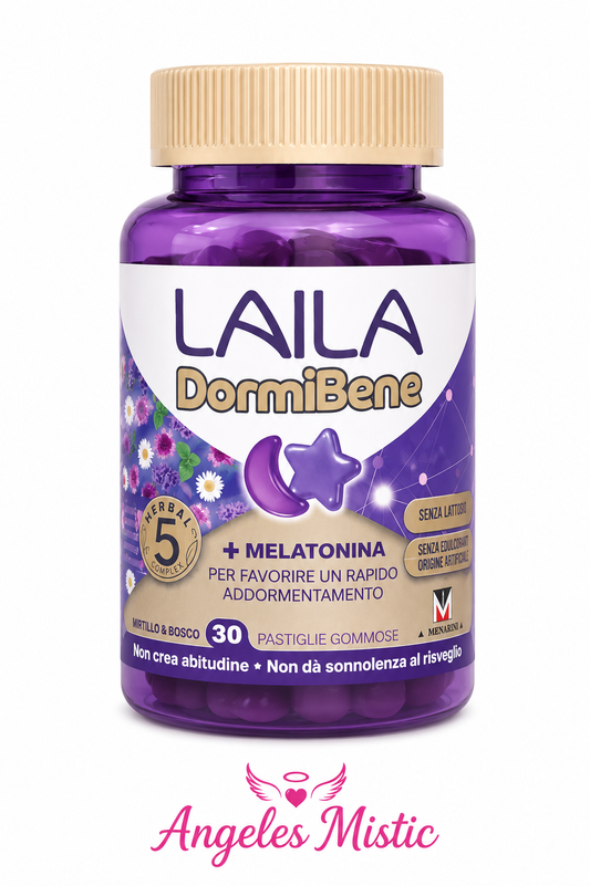 Laila DormiBene Melatonina Gummies 30 Unidades | Sueño Natural