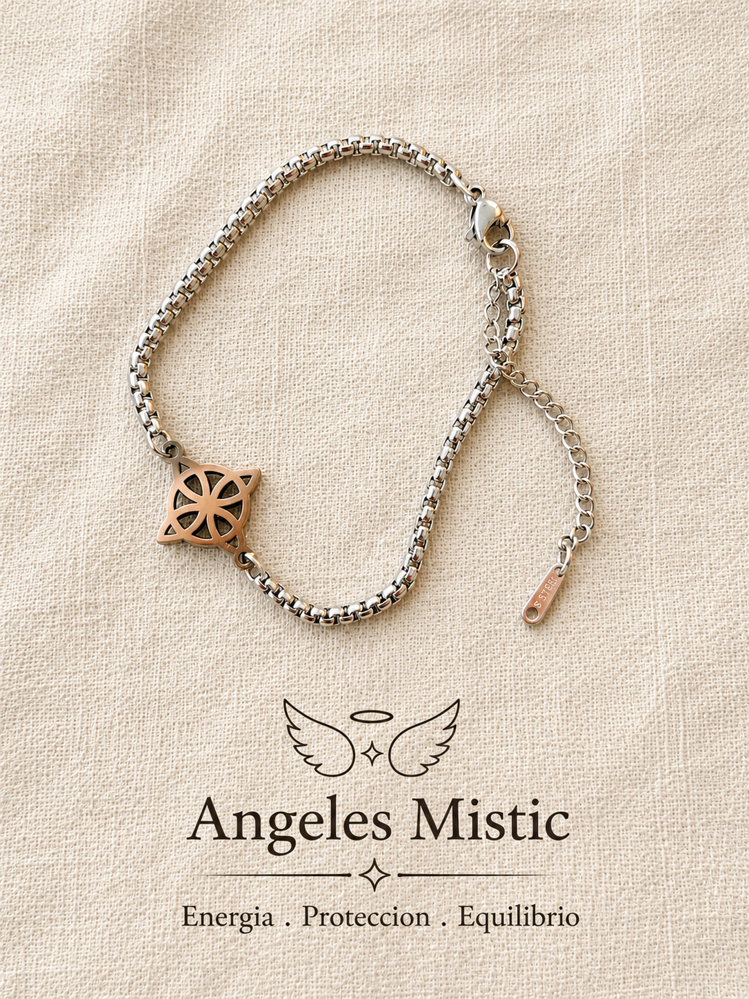 Pulsera Ángeles Mistic – Energía, Protección y Equilibrio