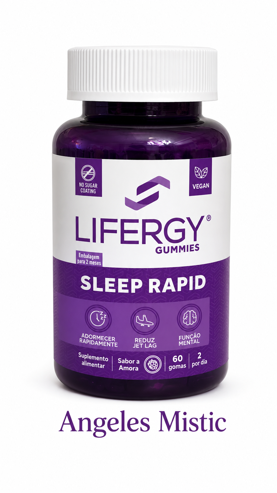 Lifergy Sleep Rapid Gummies | 60 Gominolas con Melatonina
