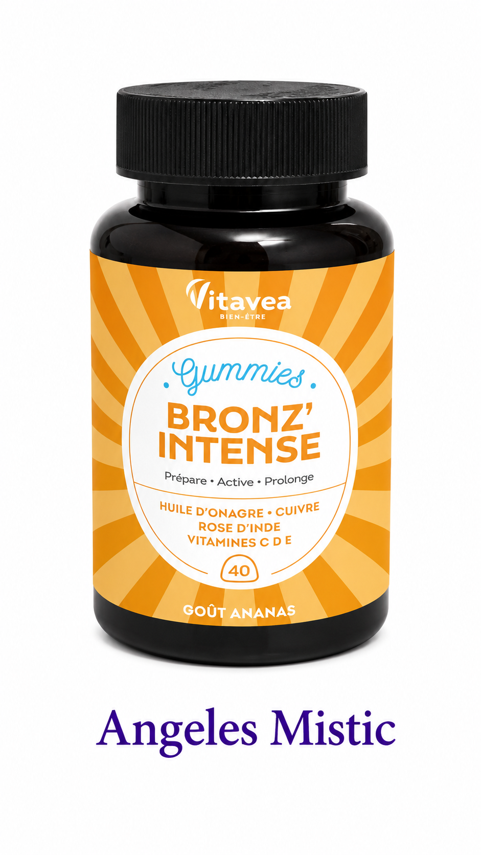 Vitavea Bronz' Intense Gummies 40 Gominolas | Complemento para el Bronceado