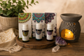 Aceites Esenciales Naturales con Quemador – Bienestar y Energía para tu Hogar
