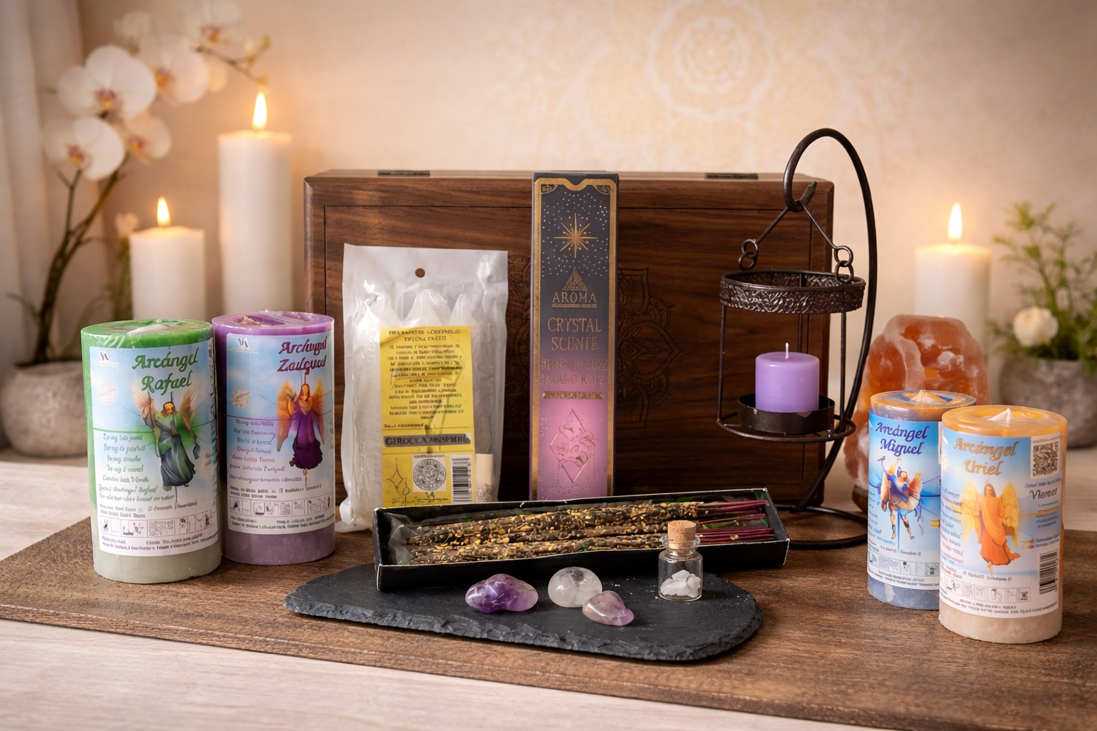 AngelesMistic: Energía, Luz y Protección Espiritual en Cada Detalle