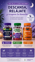 PACK RELAX & SUEÑO PROFUNDO Descansa, relájate y recupera tu bienestar